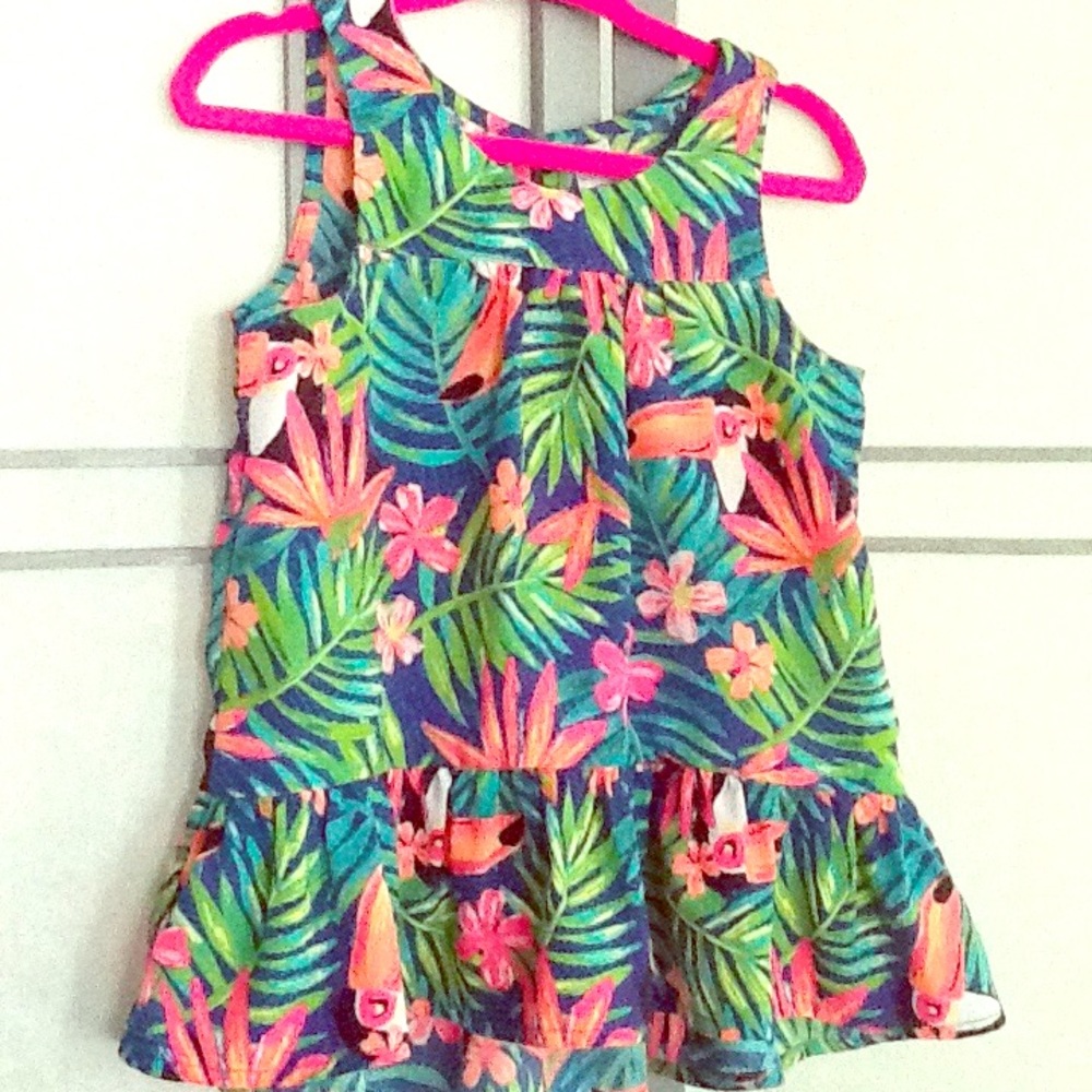 Toddler peplum top